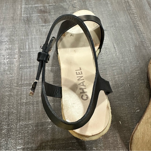 Chanel Black Women's Sandals - Picture 3 of 9